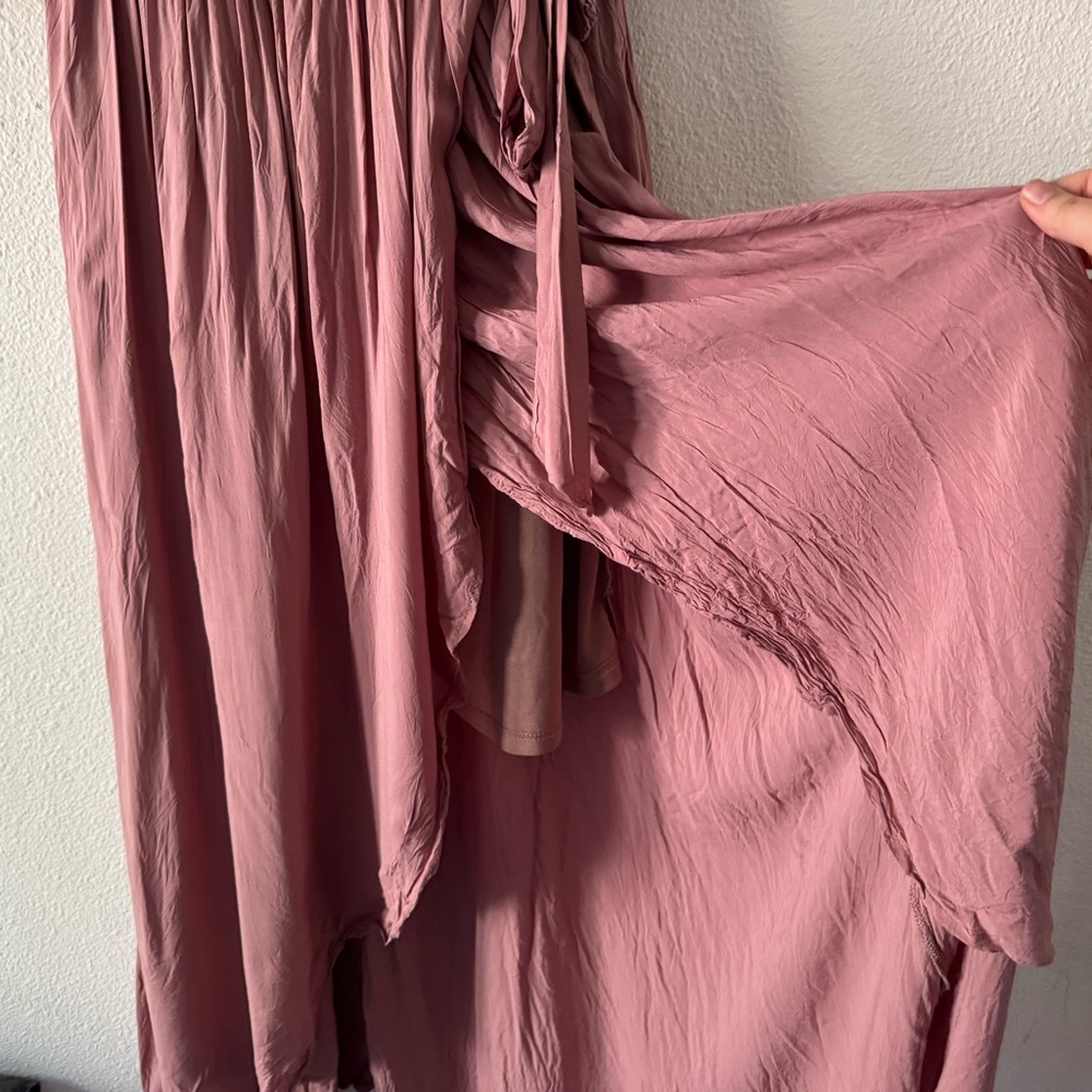 Jodifl Parklan Floral Embroidered Wrap Tie Dress Boho Chic Medium Stunning - Picture 10 of 16